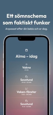 BabyNaps: Sömnschema för bebis iPhone screenshot 3