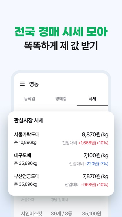 팜모닝 - 똑똑한 농민들의 1등 농사앱 screenshot-3