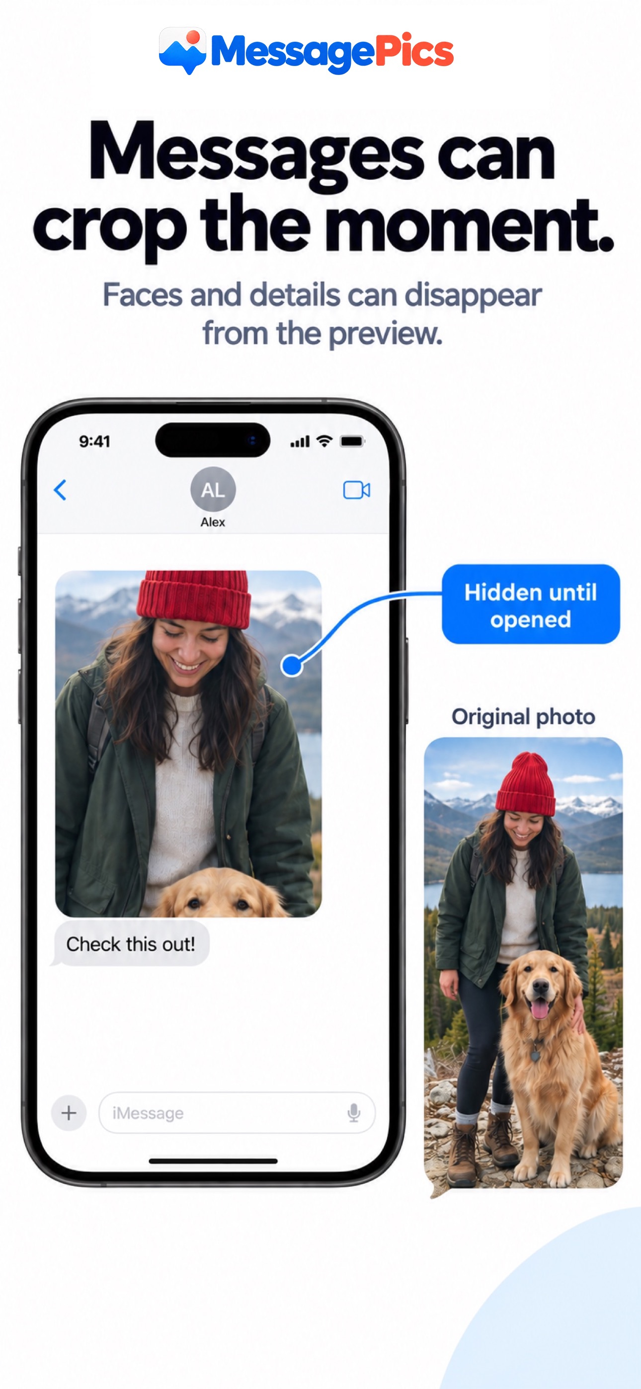 Screenshot 1 of Message Pics