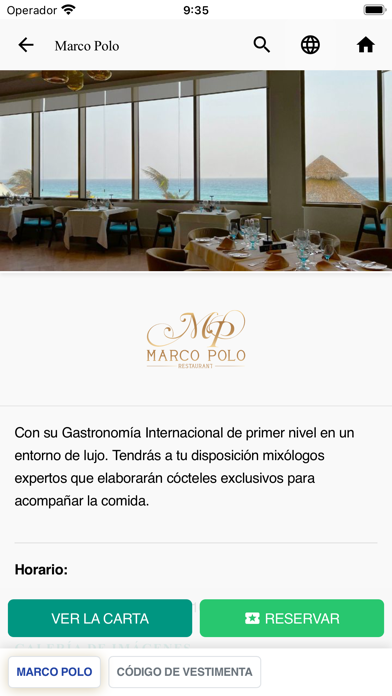 Hoteles Solaris Mexico Screenshot
