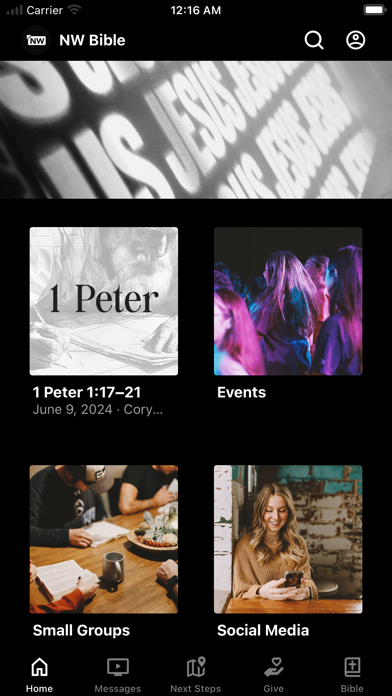 Northwest Bible Church Screenshot