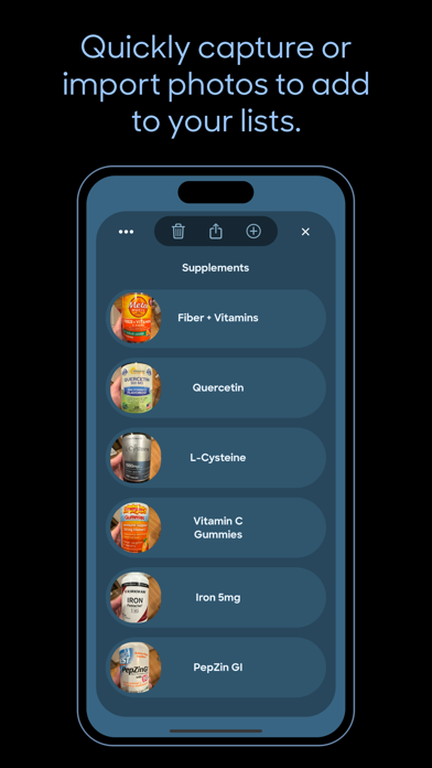 Screenshot #3 pour TapList: Photo Powered Lists