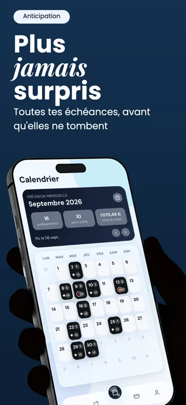 Finerz : gérer ses abonnements screenshot 5 of 7