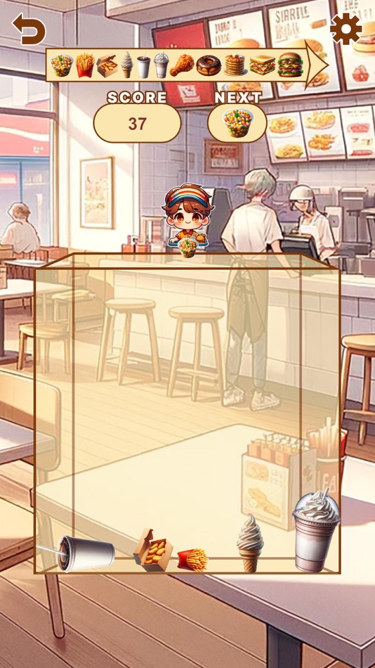 #2. Burger Merge (iOS) 由: Ryusuke Yoshimoto