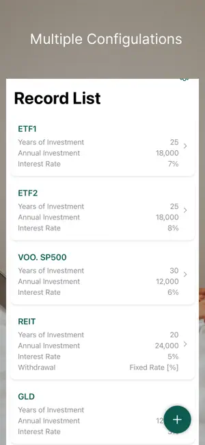 Accumulate+ Compound Interest screenshot 4