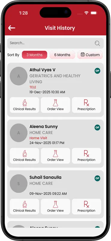 KIMSHealth Lite Patient App screenshot 6 of 9
