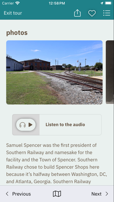 NC Transportation Museum App Screenshot