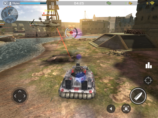 Massive Warfare: Tank Battles iPad app afbeelding 8