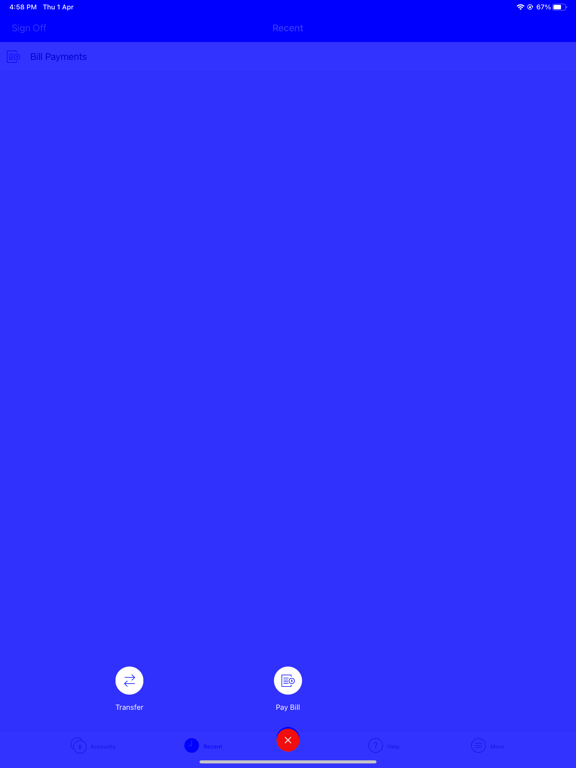 MCCB Mobile iPad screenshot 4 - Finance app