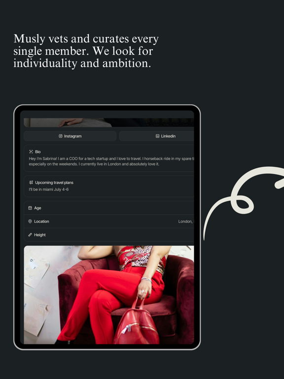 Musly Club iPad screenshot 3 - Social Networking app