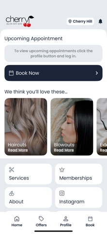 Cherry Blow Dry Bar app screenshot 3