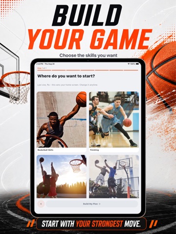 Basketball Training & workouts iPad screenshot 2