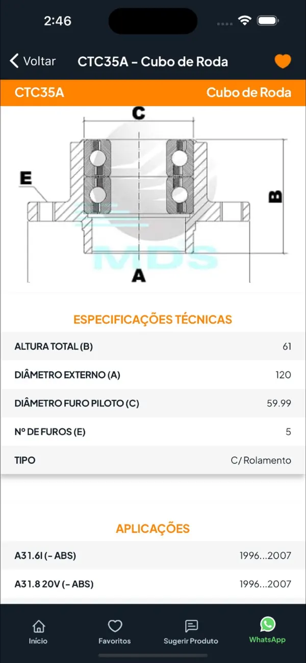 Screenshot #3 pour MDS Freios
