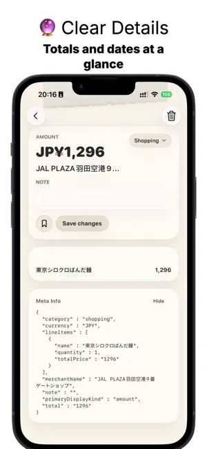 CapReceipts screenshot 3