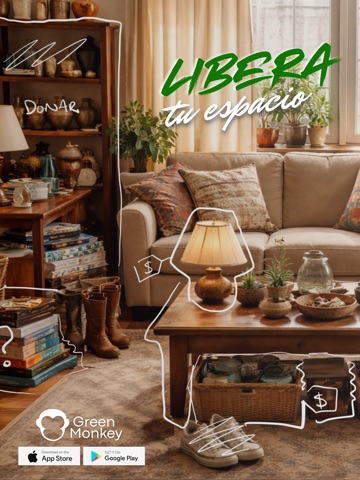 Green Monkey Libera Tu Espacio iPad screenshot 2