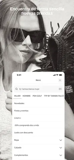 Captura de pantalla de Pedro Del Hierro en iPhone 3