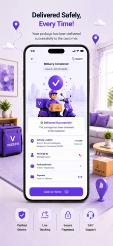 Voder - On Demand Logistics screenshot