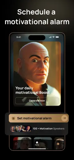 Captura de pantalla de Locked In - Motivation & Alarm en iPhone 1