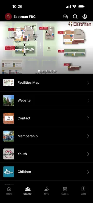 Eastman First Baptist screenshot 2