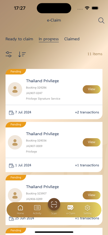 Thailand Privilege Vendors screenshot 3