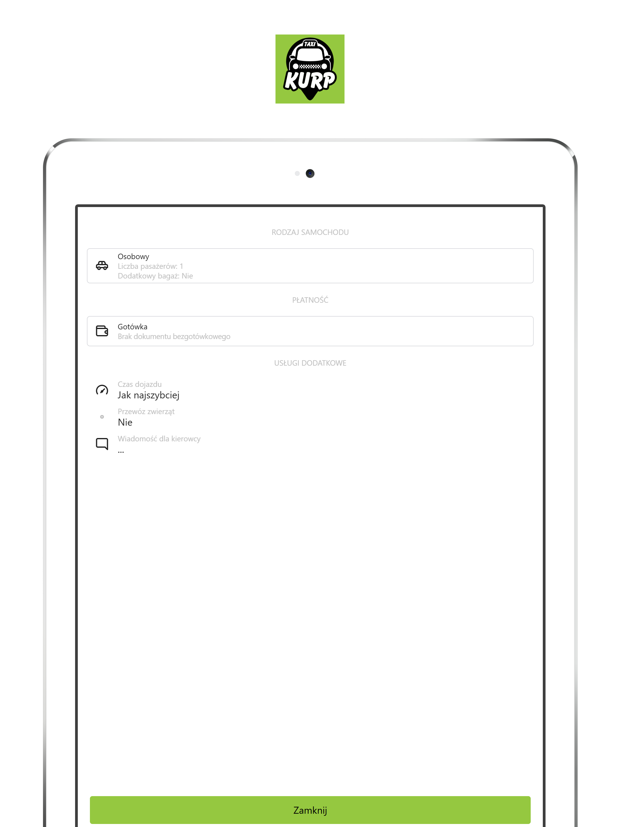 Kurp Taxi screenshot 8