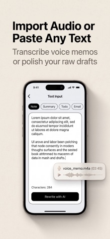 AI Voice Notes & Transcriber Screenshot 7 of 8