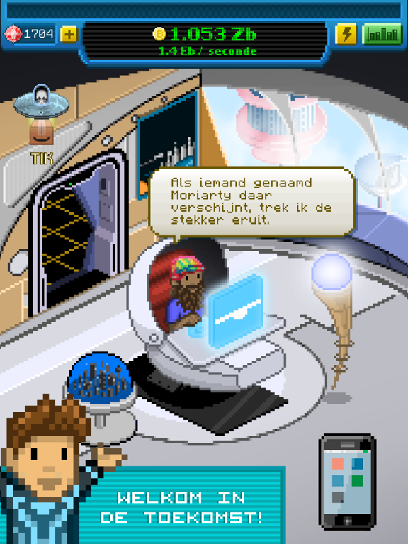 Bitcoin Billionaire iPad app afbeelding 4
