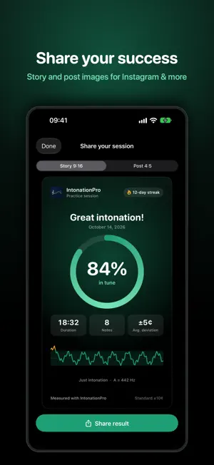 IntonationPro: Tuner & Pitch screenshot 4