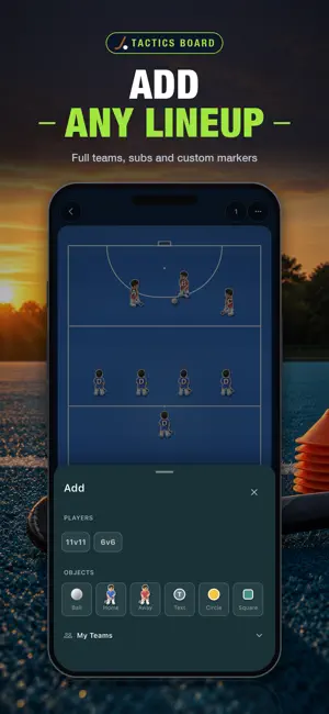 Field Hockey Board - Tactics screenshot 2
