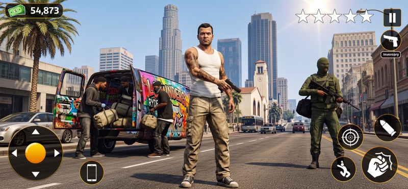 Grand Gangster Crime 3D Action screenshot 5