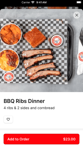 Bear West BBQ & Soul Food iPhone screenshot 4 - Food & Drink app