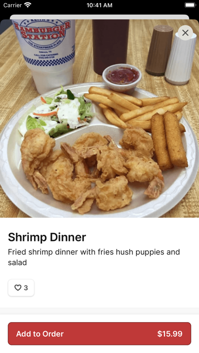 Keith's Hamburger Station iPhone screenshot 4 - Food & Drink app