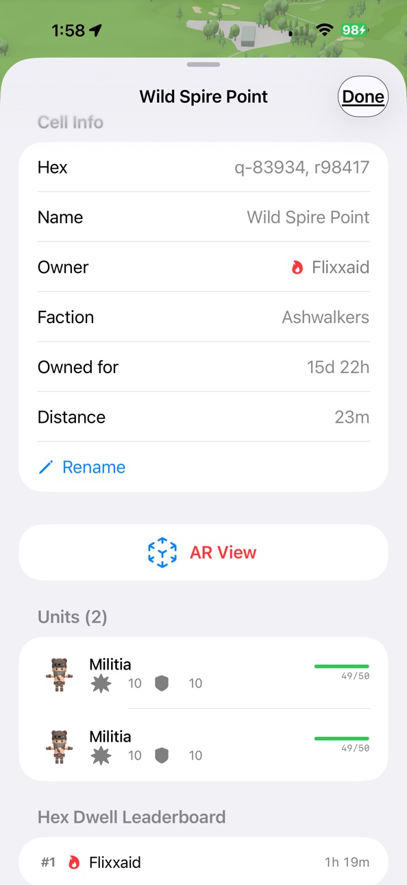 iPhone screenshot