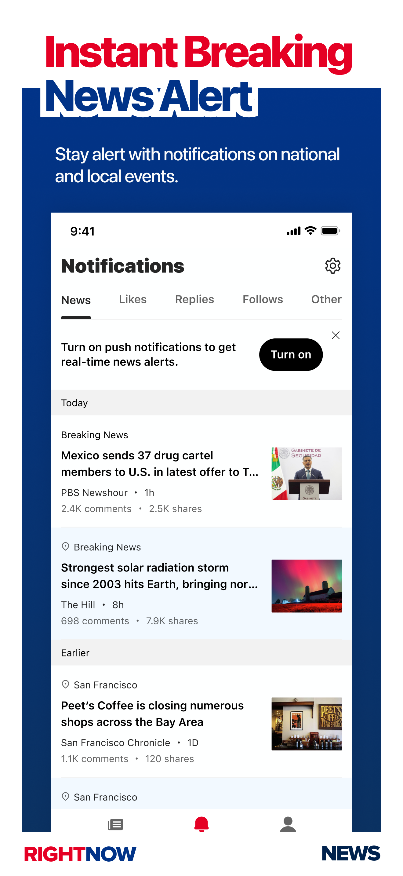 RightNow: News screenshot 5