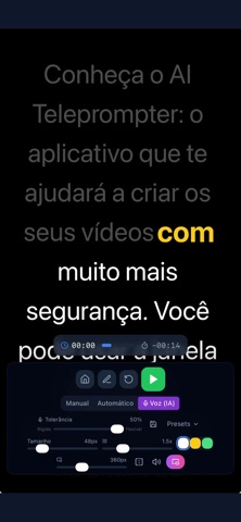 AI Teleprompter screenshot