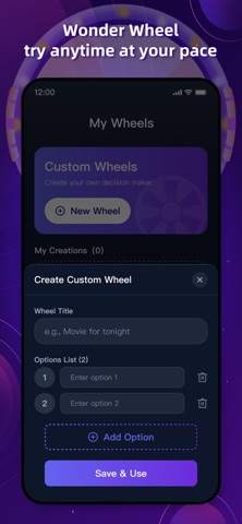 Wonder Wheel : Random Picker Screenshot 3 of 3