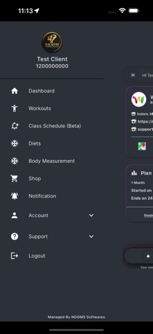 DK Gym screenshot
