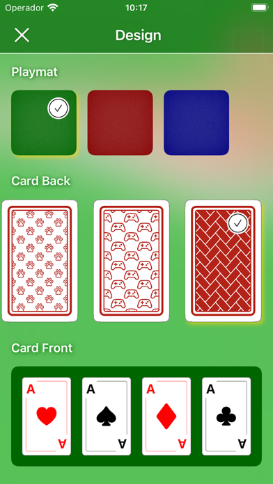 Klondike / Solitaire Game Screenshot