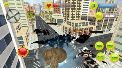 Giant Gorilla Kong City Attack Screenshot