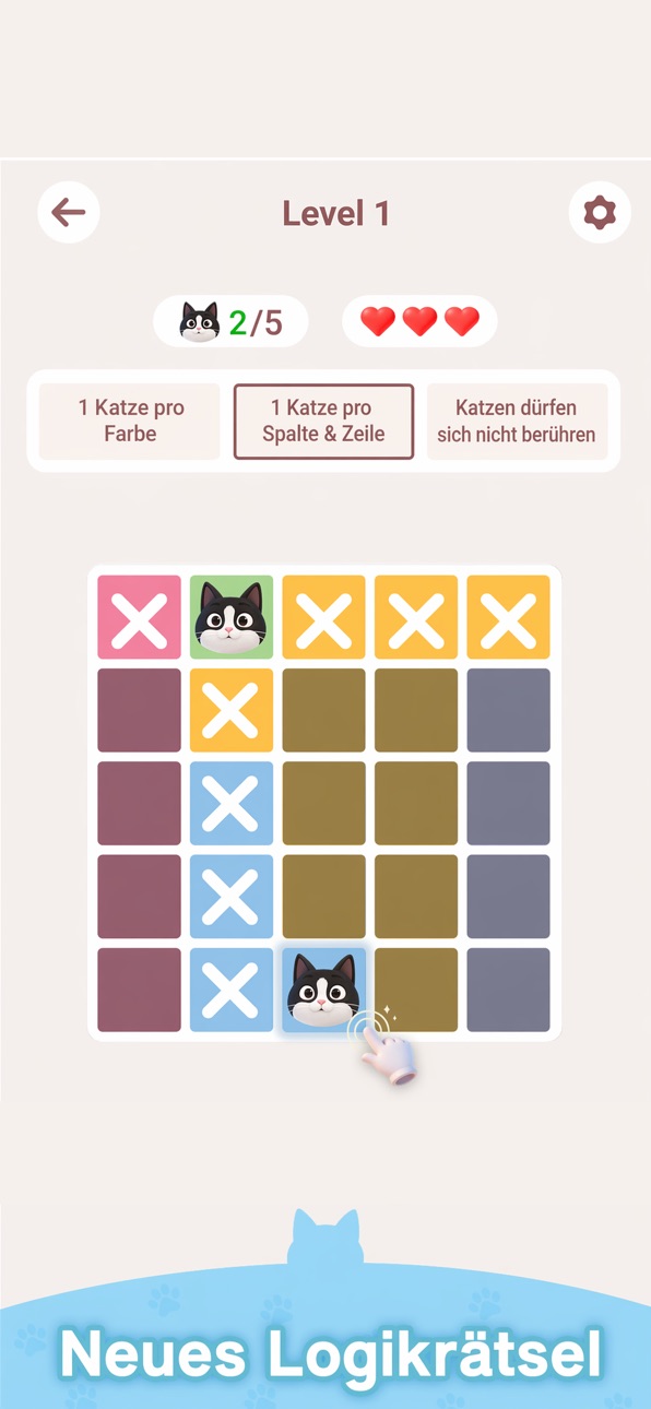 Meowdoku! iOS Mod IPA screenshot 2 - iOS game interface