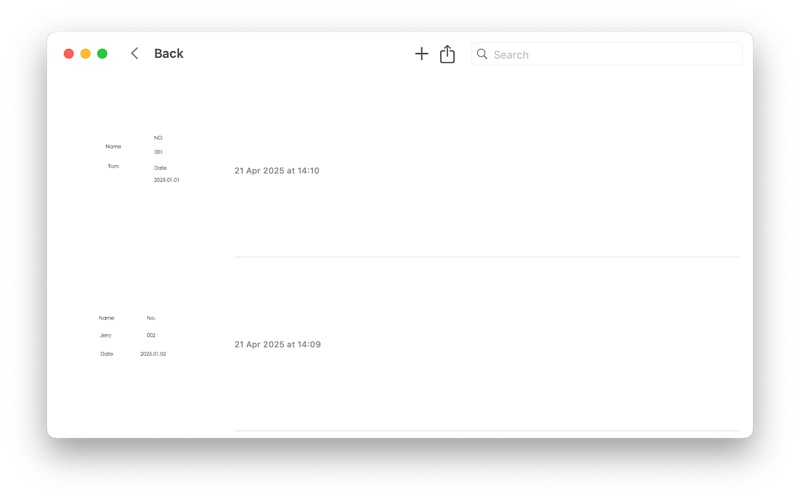 App screenshot