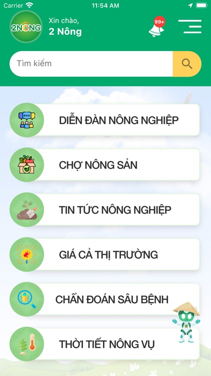 2Nông: Trợ lý canh tác