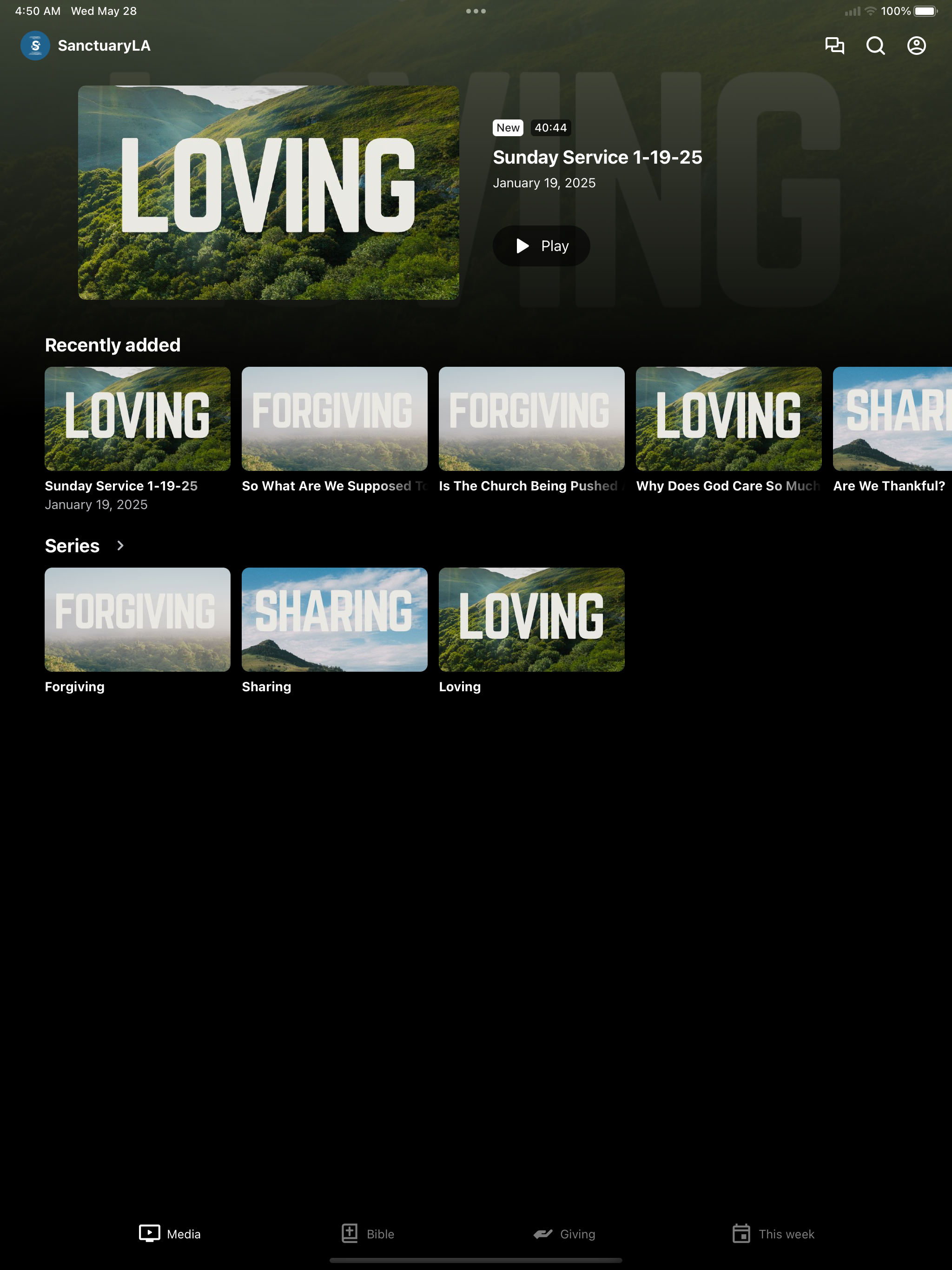 Sanctuary Church LA screenshot 4