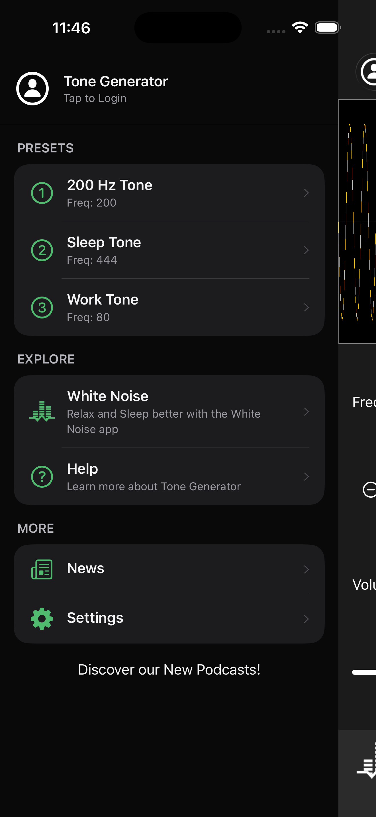 Tone Generator: Audio Sound Hz