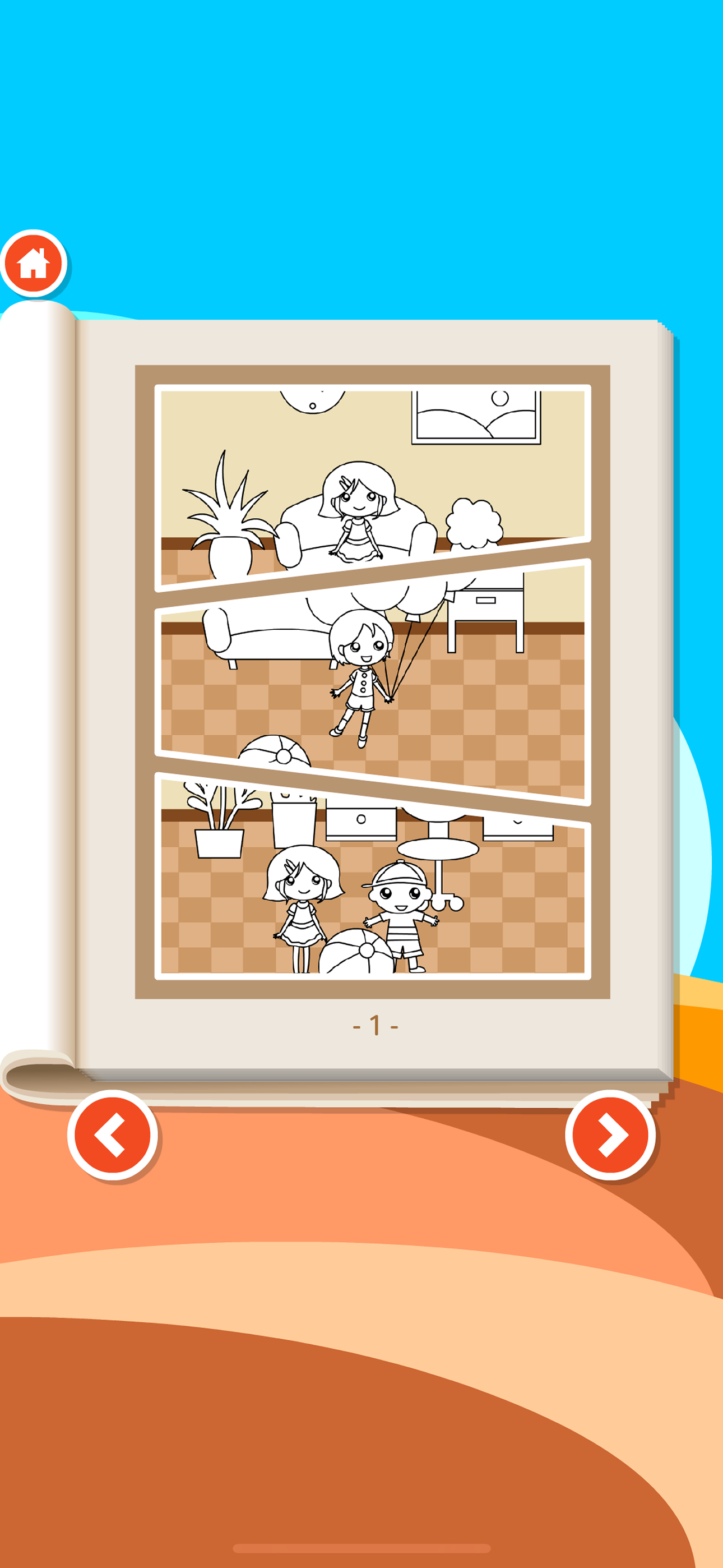 Gaga Town:Coloring Book