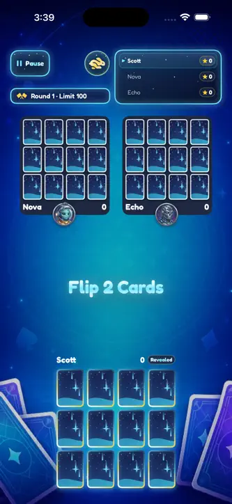 FlipFall: Classic Card Game screenshot 2
