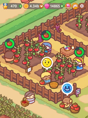 Mystery Farm: Idle Tycoon Game iPad screenshot