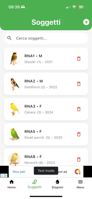 BBreedingBirds screenshot 2