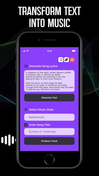 Song AI: Music & Lyrics Maker Screenshot