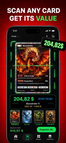 Card Value Scanner: TCG App iPhone screenshot